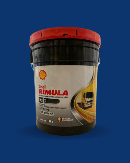 Aceite de motor 20w50 CH-4 Rimula Shell 19Lts