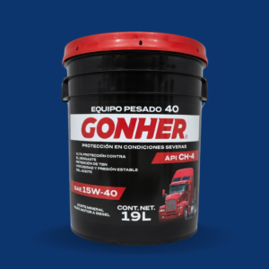 Aceite de motor 15w40 CH-4 Gonher 19Lts