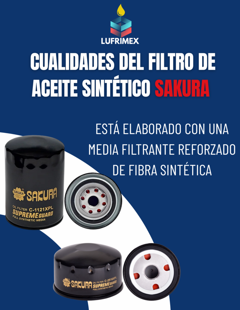 Mejor un filtro sintetico